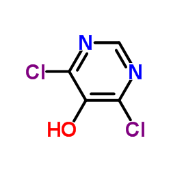 4,6-二氯嘧啶-5-醇结构式