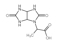 2-(2,5-二氧代六氢咪唑并[4,5-d]咪唑-1-基)-丙酸结构式