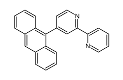 4-anthracen-9-yl-2-pyridin-2-ylpyridine Structure