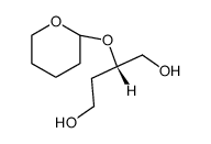 (2S,2'RS) 2-O-(Tetrahydro-2'-pyranyl)-1,2,4-butanetriol结构式