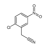 2-(2-chloro-5-nitrophenyl)acetonitrile Structure