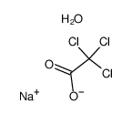 trichloro-acetic acid , sodium-compound结构式
