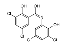 3,5-dichloro-N-(3,5-dichloro-2-hydroxyphenyl)-2-hydroxybenzamide结构式