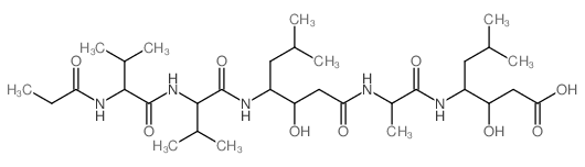 Sodium pepsinostreptin structure