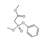 methyl methylphenylphosphonoacetate结构式