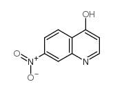 4-羟基-7-硝基喹啉结构式