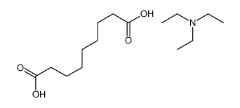 N,N-diethylethanamine,nonanedioic acid结构式