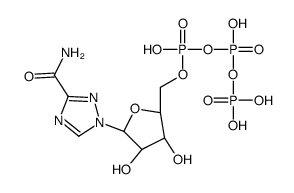 利巴韦林5'-三磷酸钠盐结构式