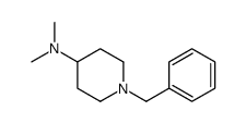 1-苄基-4-(二甲氨基)哌啶结构式