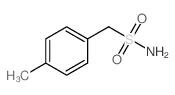 1-(4-甲基苯基)甲烷磺酰胺结构式