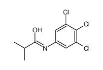 2-methyl-N-(3,4,5-trichlorophenyl)propanamide Structure