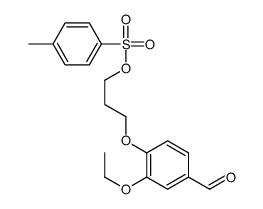 3-(2-ethoxy-4-formylphenoxy)propyl 4-methylbenzenesulfonate Structure