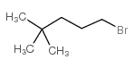 1-bromo-4,4-dimethylpentane Structure