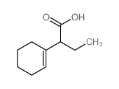 2-(1-环己烯)-丁酸结构式