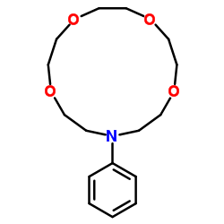 苯杂氮-15-冠-5结构式