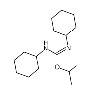 N,N-dicyclohexyl-O-(1'-methylethyl)isourea Structure