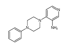 4-(4-Phenyl-1-piperazinyl)-3-pyridinamine Structure