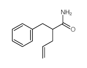 2-烯丙基-2-苯甲基乙酰胺结构式