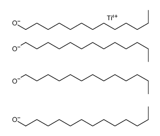titanium tetra(tridecan-1-olate)结构式