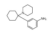 3-aminophencyclidine Structure