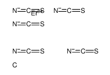 erbium(3+),hexaisothiocyanate结构式