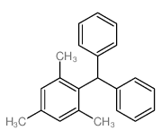 Benzene,2-(diphenylmethyl)-1,3,5-trimethyl- structure
