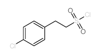 2-(4-Chlorophenyl)ethanesulfonyl chloride结构式