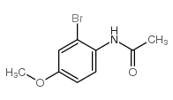 N-乙酰基-2-溴-4-甲氧基苯胺结构式