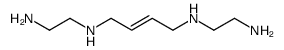 N,N'-bis(2-aminoethyl)but-2-ene-1,4-diamine结构式