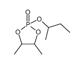 2-sec-butoxy-2-oxo-4,5-dimethyl-1,3,2-dioxaphospholane结构式