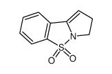 2,3-dihydropyrrolo[1,2-b][1,2]benzisothiazole-5,5-dioxide结构式