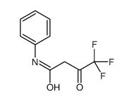 4,4,4-三氟-3-氧代-n-苯基丁酰胺结构式