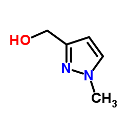 (1-Methyl-1H-pyrazol-3-yl)methanol Structure