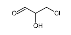 2-Hydroxy-3-chloropropanal Structure