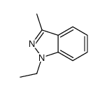 Isoindazole,1-ethyl-3-methyl- (2CI) Structure