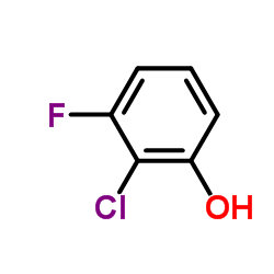 2-Chloro-3-fluorophenol Structure
