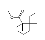 methyl 2,2,3-trimethyl-3-propylhexanoate结构式