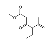 methyl 4-ethyl-5-methyl-3-oxohex-5-enoate Structure