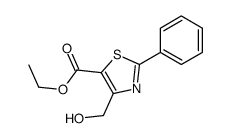 ethyl 4-(hydroxymethyl)-2-phenyl-1,3-thiazole-5-carboxylate Structure