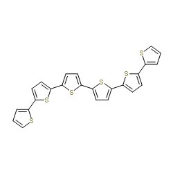 α-六噻吩 (升华提纯)结构式