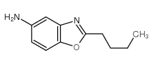 2-丁基-1,3-苯并噁唑-5-胺结构式