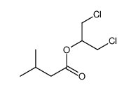 1,3-dichloropropan-2-yl 3-methylbutanoate Structure