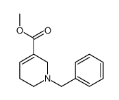 1-苄基-1,2,5,6-四氢吡啶-3-羧酸甲酯结构式