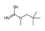 N-(2,2-二甲基丙基)-N-甲基硫脲结构式