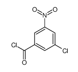 3-chloro-5-nitrobenzoyl chloride Structure