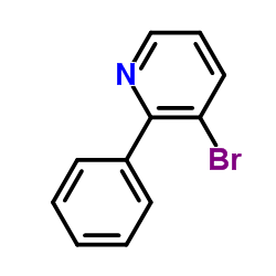 3-Bromo-2-phenylpyridine Structure