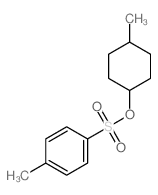 4-methylcyclohexyl 4-methylbenzenesulfonate结构式