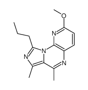 2-甲氧基-6,7-二甲基-9-丙基-咪唑并[1,5-a]吡啶并[3,2-e]吡嗪图片