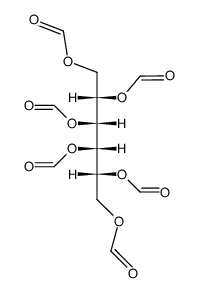 hexa-O-formyl-galactitol Structure