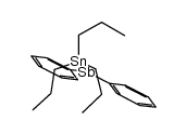 diphenyl(tripropylstannyl)stibine Structure